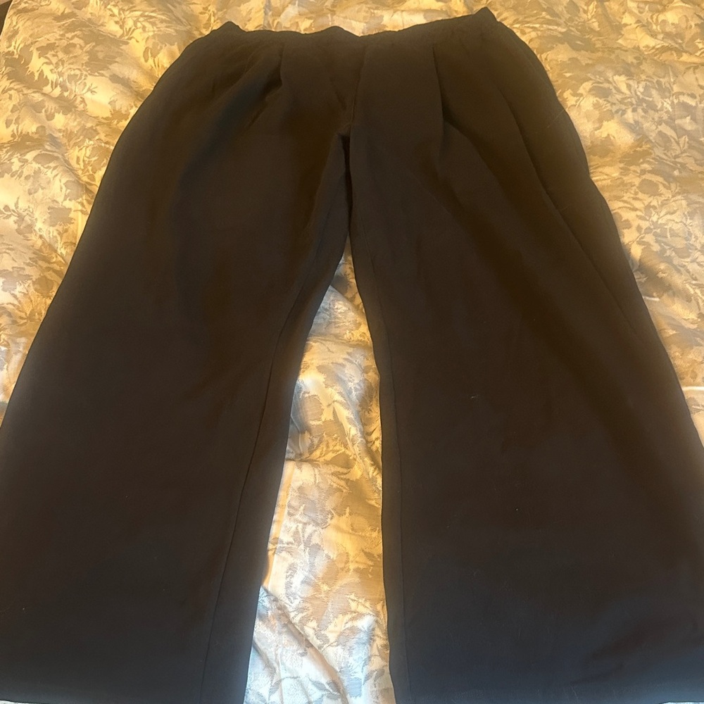 Elegant Black Boot Cut Pants
